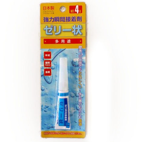 瞬間接着剤 ゼリー状 4g